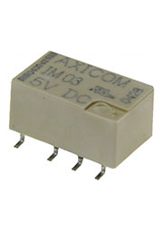 1-1462037-4 (IM03GR), Реле 2 переключ. 5VDC, 2A/250VAC DPDT SMD
