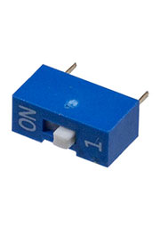 DS-01B-V, DIP переключатель 1 поз. (=SWD1-1 ВДМ1-1, KFC581GTP-4P, RS-01)