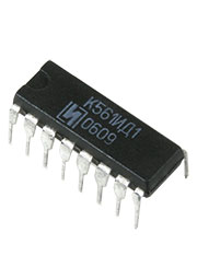 К561ИД1, Двоично-десятичный дешифратор [2103Ю.16-Д] (= СD4028АN)