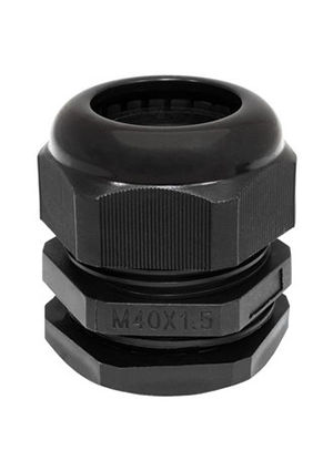 M(G)40 (24-30) Черный, Кабельный ввод RUICHI M(G)40 (24-30) чёрный, полиамид