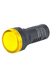 828000, Индикатор ND16-22D/2C желтый, встр. резистор, IP65 АС/DC110В