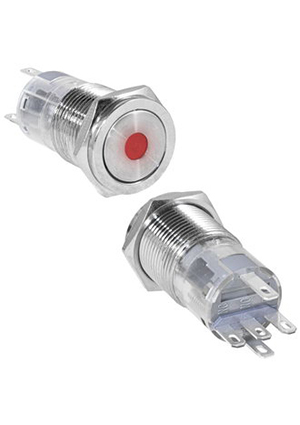 LAS2GQPF-11D/R/N on-(on), Кнопка антивандальная RUICHI LAS2GQPF-11D/R/N, ON-(ON), рабочая температур