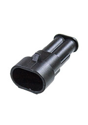 115000210168, Корпус разъема без контактов, замена для 282104-1, Socket (female), черный, полиамид