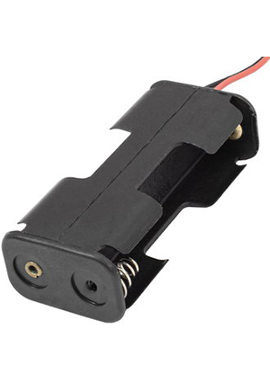 BH322 AA 2x1 (BH602), Батарейный отсек RUICHI BH322 AA 2x1 (BH602), открытый