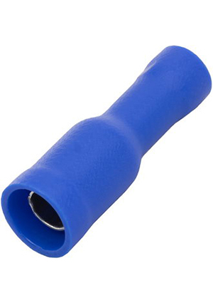 FRD2-156 blue (d-4mm), Клемма тип B изолированная RUICHI FRD2-156, синяя, диаметр 4 мм