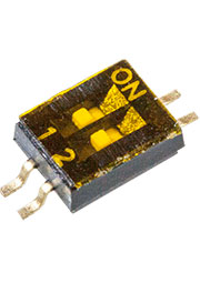 BMHP02S-CG-3FR-M-NK, = DHN-02-T-V-T/R DIP переключатель 2 поз. SMD 1.27мм (=NHDS-02)