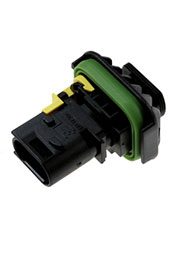1-1703843-1, корпус вилки HDSCS 3 контакта(тип MCP 1.5К)
