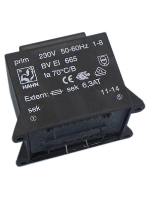 BV EI 665 1134, 50W 2x15V 2x 1667mA 230V