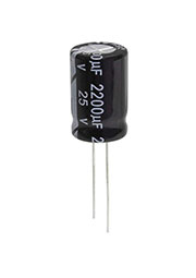 2200 UF 25V 105*C 13*21 (JWCO), KM222M1EBKJ1321VBK JWCO Конденсатор электролитический радиальный, 22