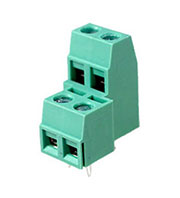 DG127A-5.0-04P-14-00A(H), клеммник на плату винтовой шаг 5.0мм 4 конт.