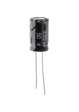 330 UF 50V 105*C 10*17 (JWCO), KM331M1HBKJ1017VBK JWCO Конденсатор электролитический радиальный, 330