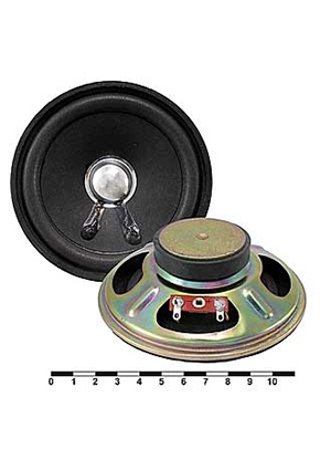 YD103-58P 4W 8ohm, Акустический динамик RUICHI YD103-58P, 4 Вт, 8 Ом