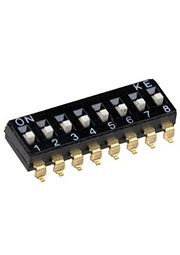 DMHA-08G-G, Переключатели DIP/SIP