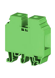 AVK35 (Зеленый), 304172 Клеммник на DIN-рейку 35мм.кв.