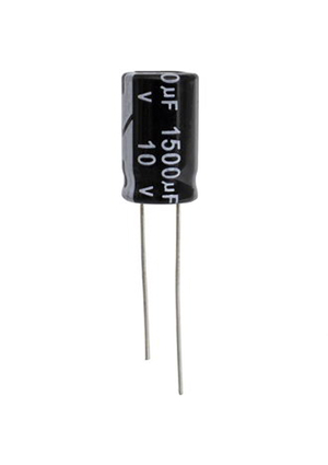 1500 UF 10V 105*C 10*17 (JWCO), KM152M1ABKJ1017VBK, конденсатор электролитический выводной радиальны
