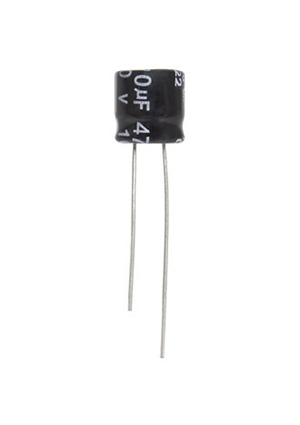 470 UF 10V 105*C 8*7 (JWCO), KS471M1ABKJ0807VBK, конденсатор миниатюрный электролитический выводной