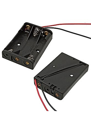 BH431 AAA 3x1, Батарейный отсек RUICHI BH431 AAA 3x1, открытый