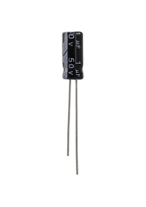 1 UF 50V 105*C 5*11 (JWCO), KM010M1HBKJ0511VBK JWCO конденсатор электролитический радиальный, 1 мкФ,