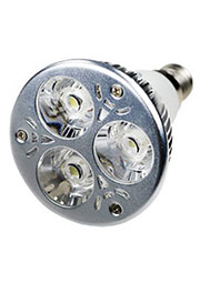 LED LAMP E14 3X1W 220В NW, Лампа светодиодная E14 3x1W 220В цвет чистый белый