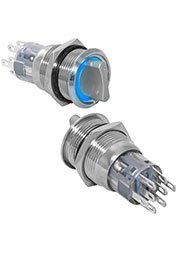 LAS2-AGQ-11X/31/B/N on-on, Кнопка антивандальная RUICHI LAS2-AGQ-11X/31/B/N, ON-ON, рабочая температ