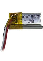 LP601120-PCM, Аккумулятор литий-полимерный (Li-Pol) 100мАч 3.7В, с защитой, PoliCell