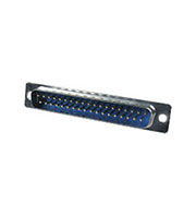 DB-37M, вилка D-SUB 37 pin пайка на кабель  (100-37PCBNS)