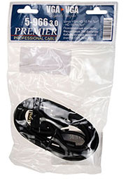 5-966 L=3.00М, 5-966, Шнур VGA HD 15pin "шт"-HD 15pin "шт",D=8.2мм с ферр., L=3.00м