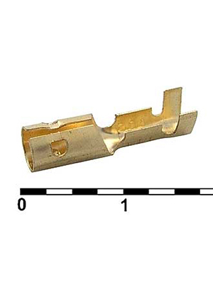 DJ221-4A, Клемма типа B неизолированная RUICHI DJ221-4A