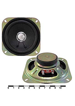 YD103-61AS 6W 8ohm, Акустический динамик RUICHI YD103-61AS, 6 Вт, 8 Ом