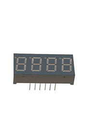 FYQ-3641BUG-21, 7-сегментный индикатор зеленый 4 разряда 9,2мм