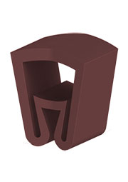 KG1 (0,75-4 мм.кв.), 515043 Маркировка кабеля (кольцо), "+" красн., (уп. 100 шт.)