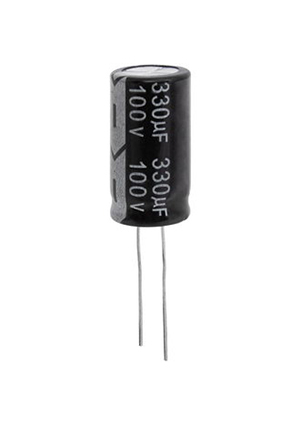 330 UF 100V 105*C 13*26 (JWCO), KM331M2ABKJ1326VBK JWCO Конденсатор электролитический радиальный, 33