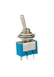 MTS-102  ON-ON               (3pin)  6A, MTS-102 ON-ON (3pin) 6A 125VAC тумблер переключатель Daier