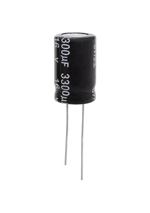 3300 UF 16V 105*C 13*21 (JWCO), KM332M1CBKJ1321VBK JWCO Конденсатор электролитический радиальный, 33