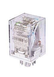 RS-307.ALTU, Реле 3 пер. 220VAC, 10A/ 250VAC со светодиодом и ручным дублером