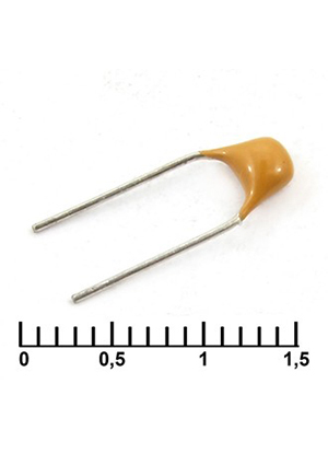 0.068uF/50V Y5V, 0.068uF/50V Y5V MLCC керамический конденсатор 0.068 мкФ, 50 В, Y5V,  10%, выводной