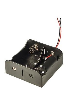 BH121 D 2x1 (BH610), Батарейный отсек RUICHI BH121 D2x1 (BH610), открытый