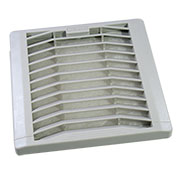 KIPVENT-200.01.300, Решетка выпускная IP54 124х124мм; габаритный 150х150х24мм
