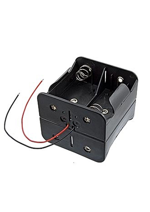 BH144 D 2x1+2x1, Батарейный отсек RUICHI BH144 D 2x1+2x1, открытый