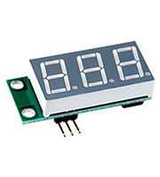 SVH0001UR-10, вольтметр 0..9,99В, ультра яркий красный индикатор