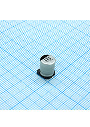 EEHZC1V101P, SMD эл-лит 35V 100uF /8*10.2/125 C Polymer Hybrid