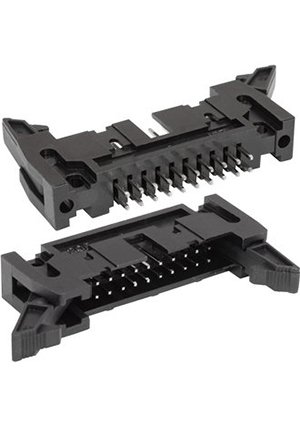 SCM-20 / IDCC-20MS, Разъём IDC RUICHI SCM-20/IDCC-20MS, 20 контактов