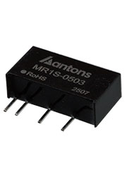 MR1S-0503, =IB0503LS-1WR3; DC-DC-преобразователь, регулир, 1Вт, 1.5кВ, вход 5В, выход 3.3В, -40...+8