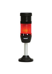IK71L024ZM01, Сигнальная колонна 70 мм, красная,светодиод (24VDC) + зуммер 90 дБ