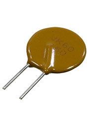 JK60-160, Самовосст.предохранитель 1.6/3.2A 60V 0.09Ом 16х3.1мм  LP60-160F