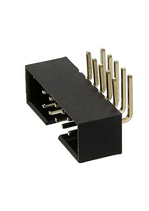 BH2-10R pitch 2.00 mm, Разъём IDC RUICHI BH2-10R наклон 2.00 мм, 10 контактов