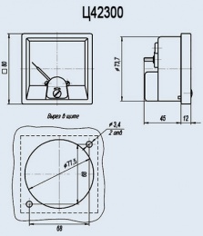 Ц42300 500В 50Гц