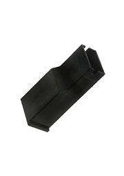 154719, Корпус разъема без контактов ,  1 Position, Straight, UL 94V-2, Black, Polyamide 6.6 GF, Mat