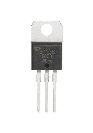 BT138-600D, BT138-600D Weida симистор (триак), 600 В, 12 А, TO-220AB