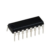 КР590КН3 (00-04г.), 8-канальный (4 х 2) аналоговый коммутатор с дешифратором [DIP-16P]